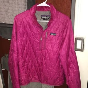Patagonia Down Sweater Pullover Quarter Zip